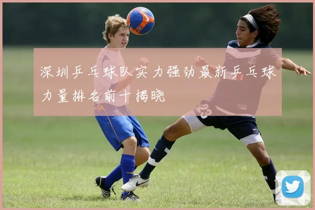 深圳乒乓球队实力强劲最新乒乓球力量排名前十揭晓